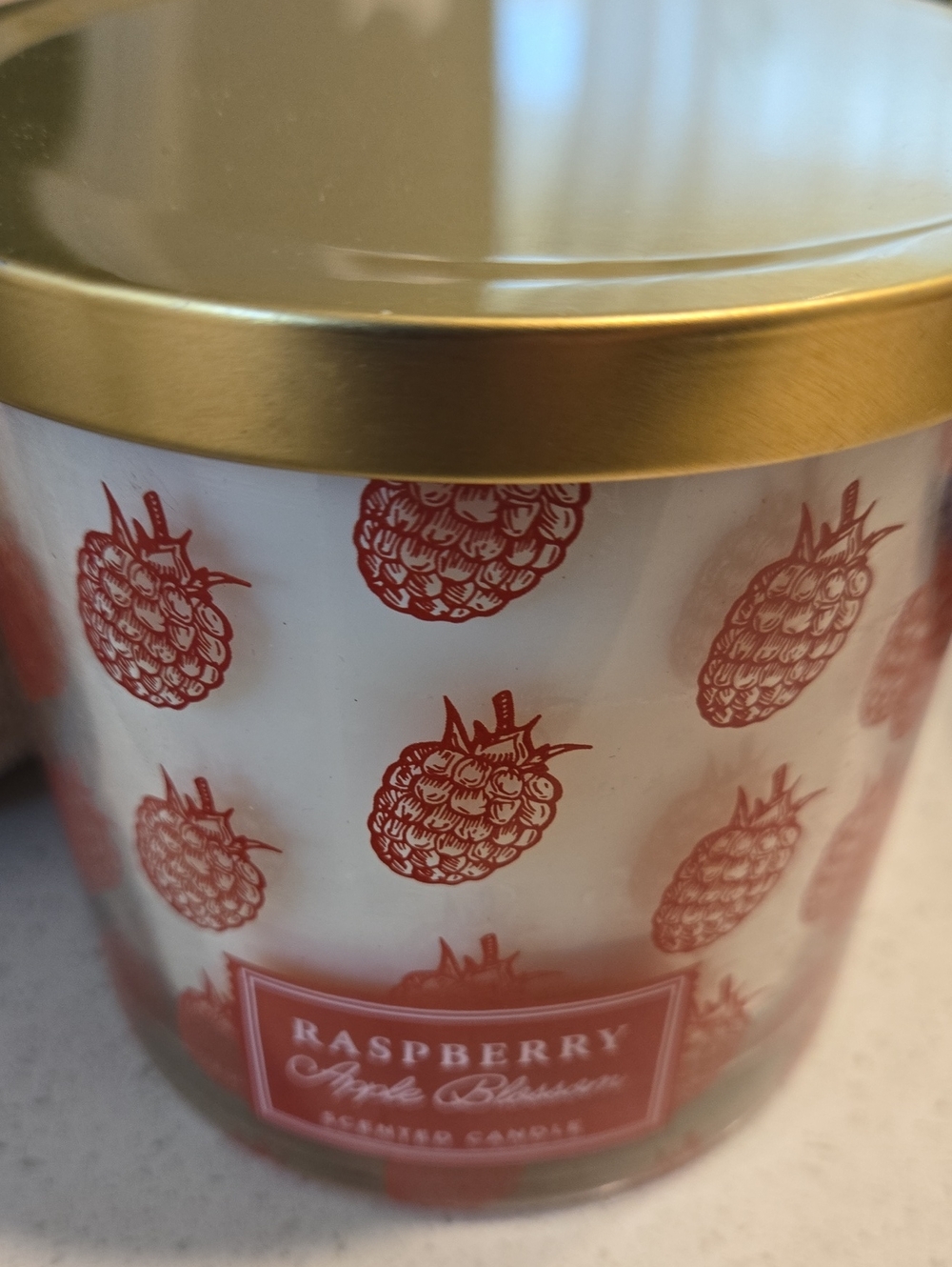 Threshold Raspberry Apple Blossom Scented Candle